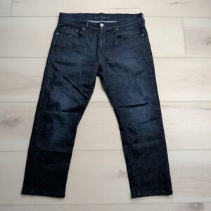 Mott & Bow Mens 32x25 Slim Crosby Dark Wash Denim Jeans Cotton Stretch